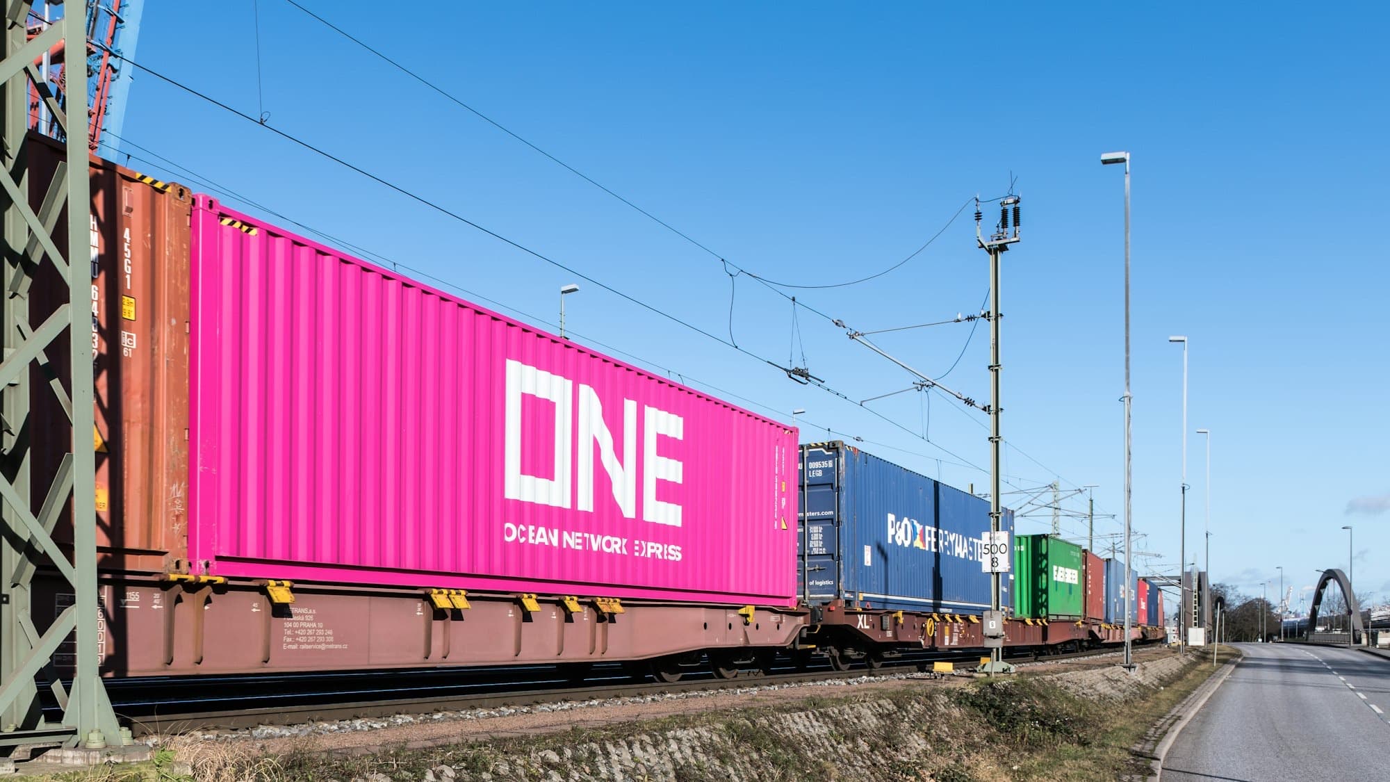 Pociąg z kontenerami 40 stóp: transport kolejowy z Chin do Polski